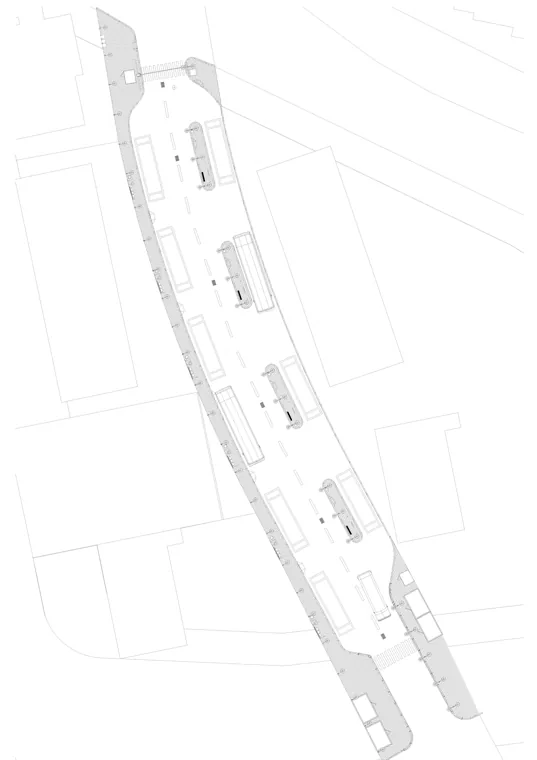 Dawra Bus Station — Architectural design visualization / Concept study
