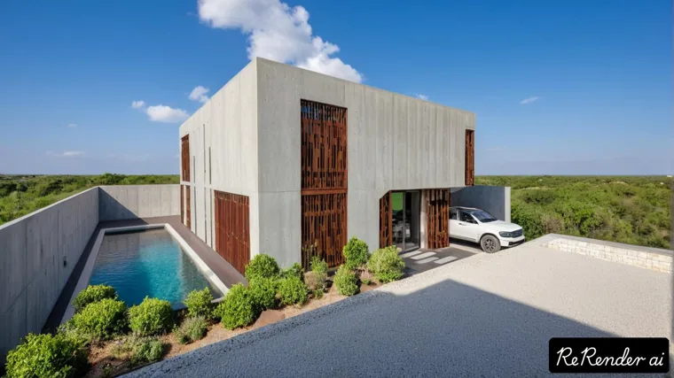 Côte d’Ivoire Villa — Architectural design visualization / Concept study