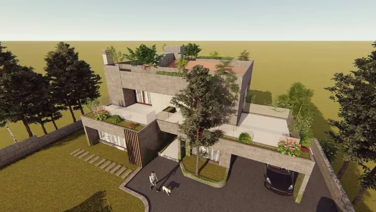 Mansourieh Residence — Architectural design visualization / Concept study